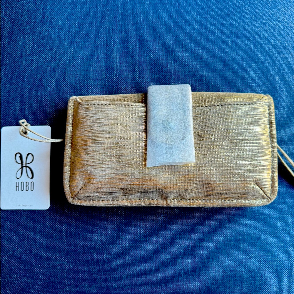 HOBO gold wristlet - Picture 1 of 5